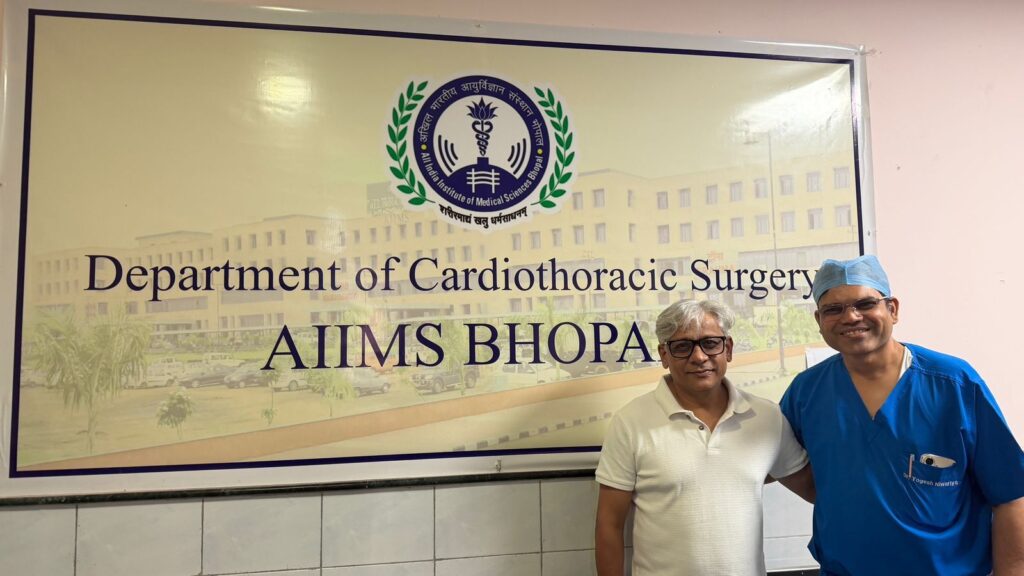 dr kshitij dubey, cardiac surgeon in indore
